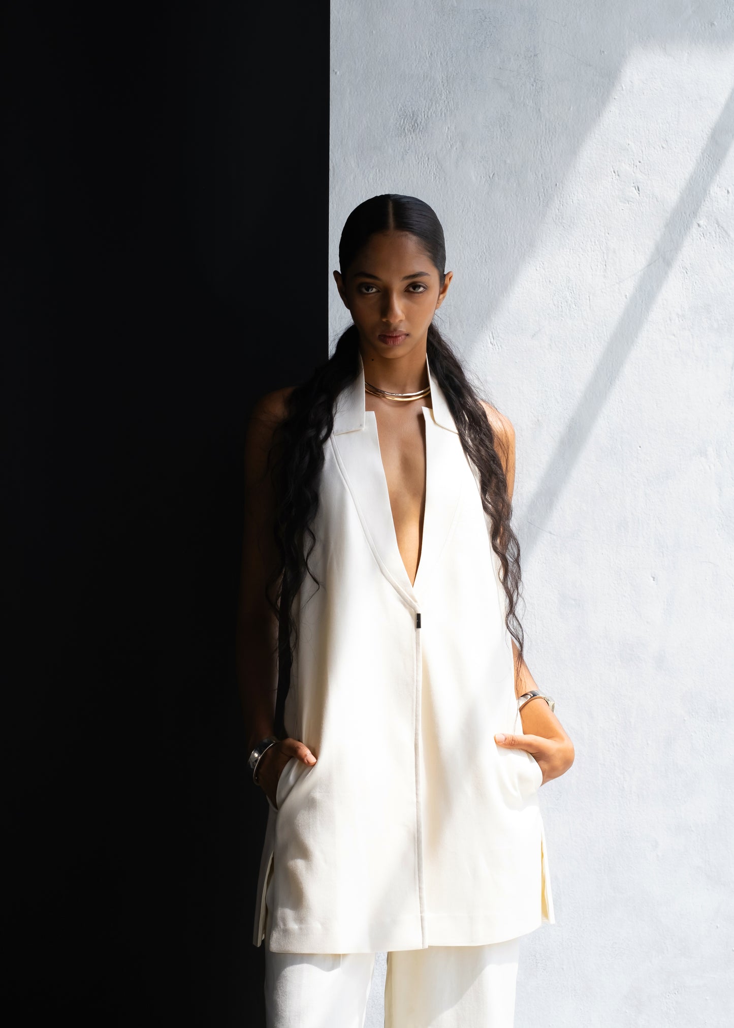 French Vanilla Vest & Pants