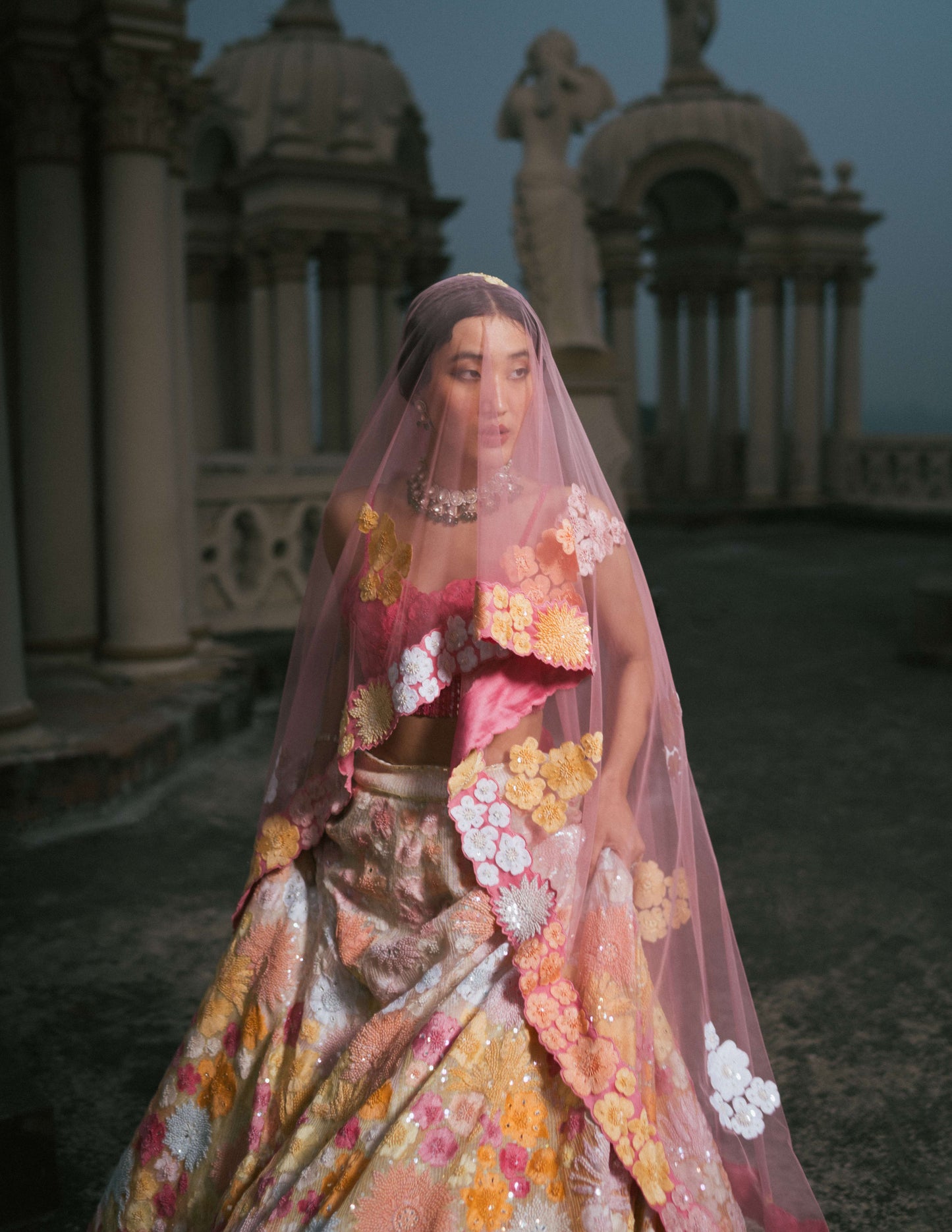 Nemesia lehenga set