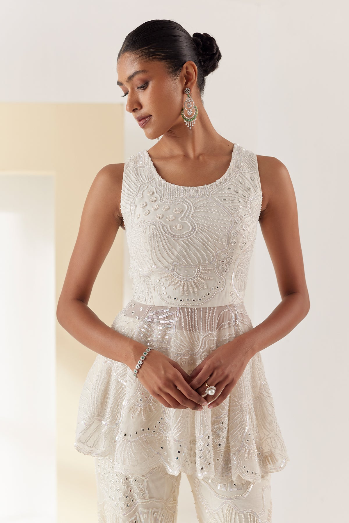 Nerisa Peplum set