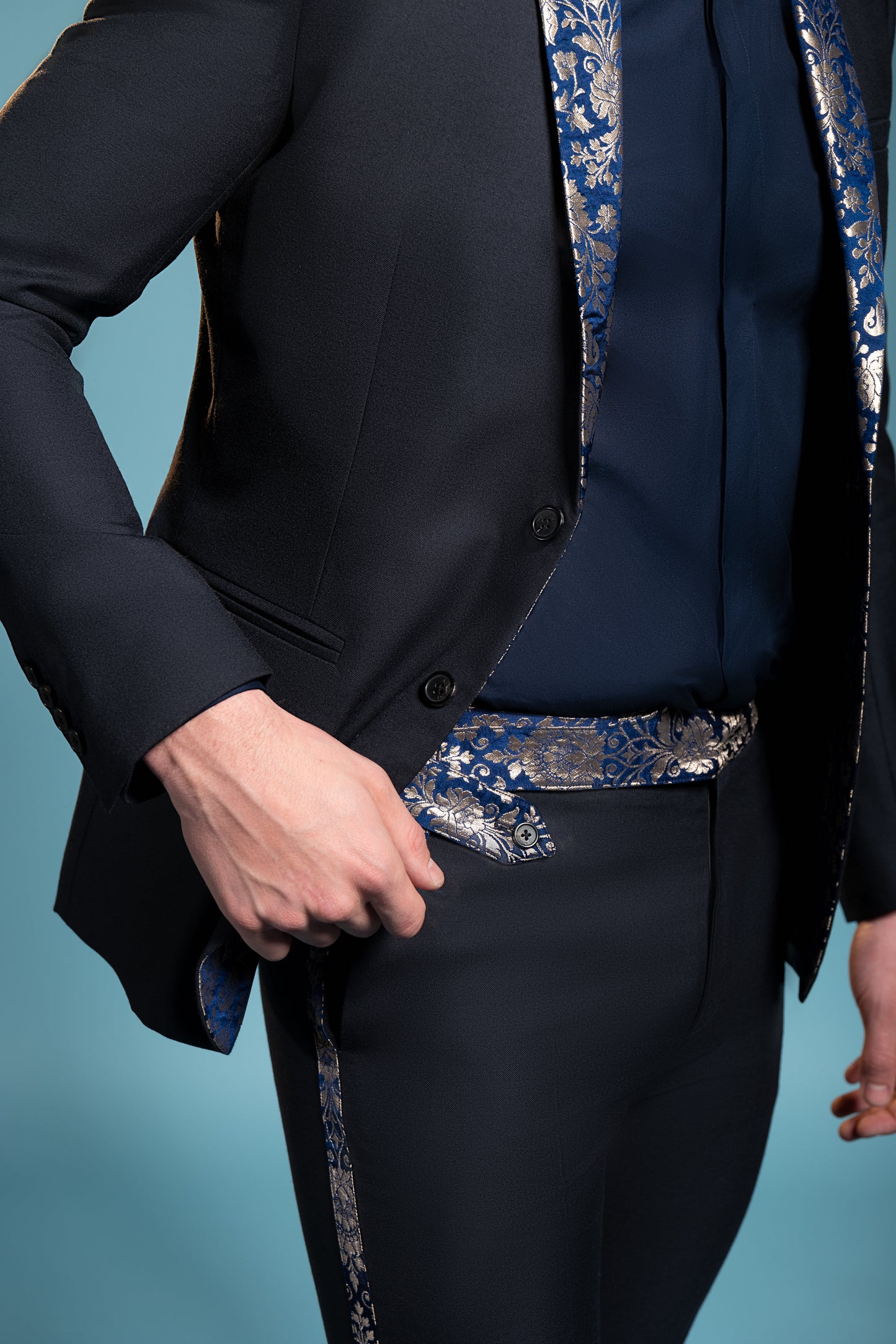 Sari Tuxedo Jacket