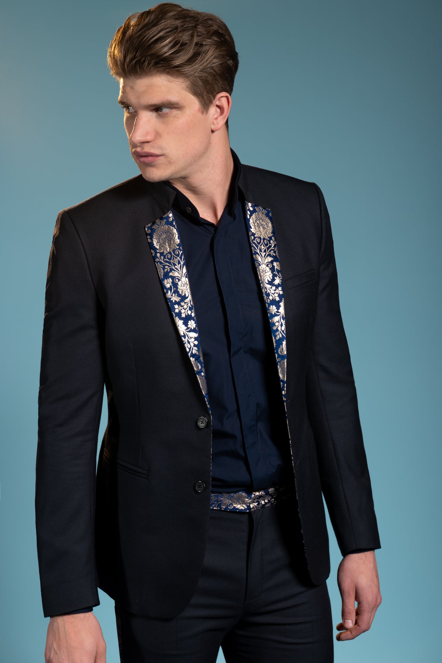 Sari Tuxedo Jacket