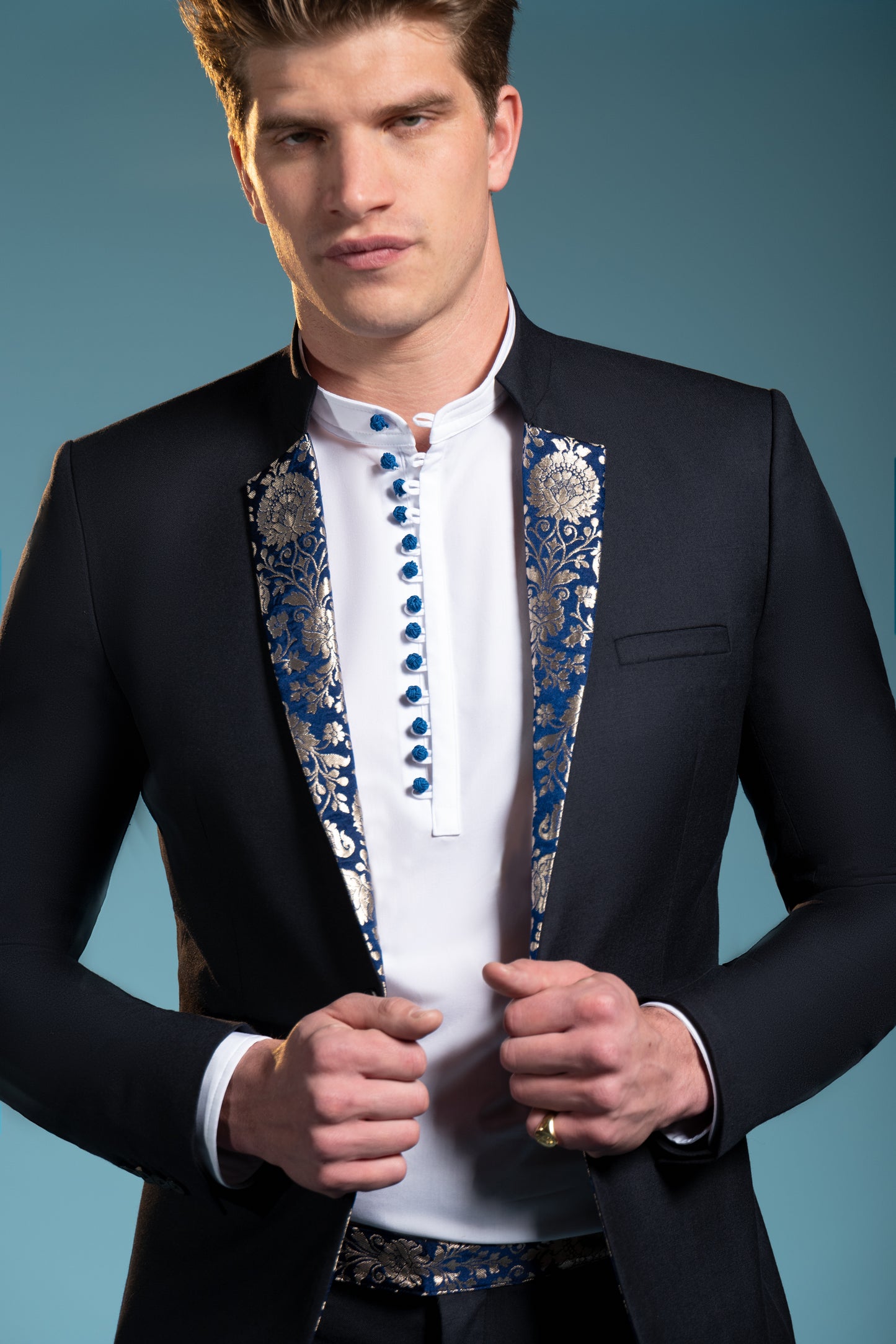 Sari Tuxedo Jacket