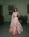 Ivory Iris Lehenga set