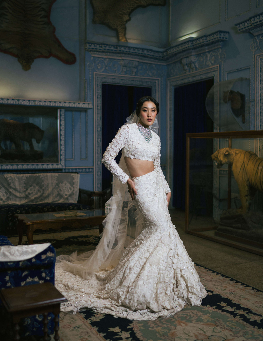 Cosmos Lehenga set