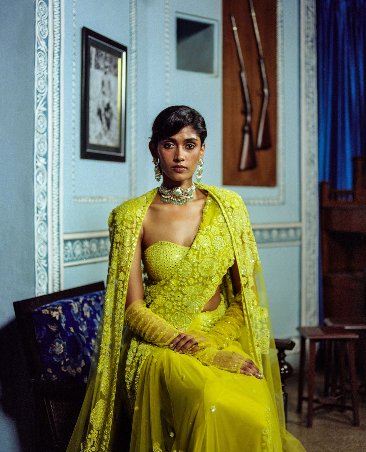 Adelline Saree set