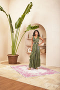 Freyah Black Shahara Sari Set