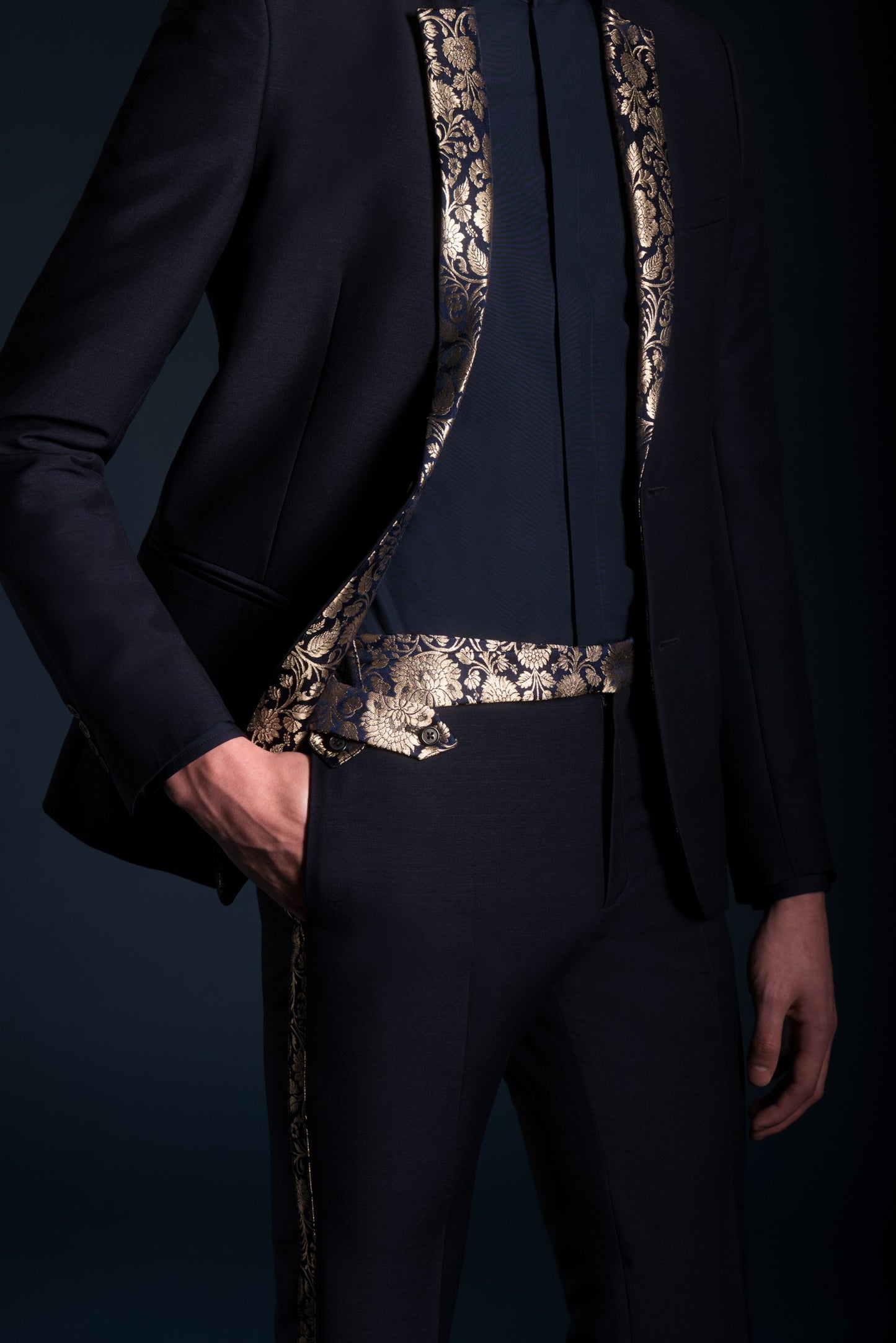 Sari Tuxedo Jacket