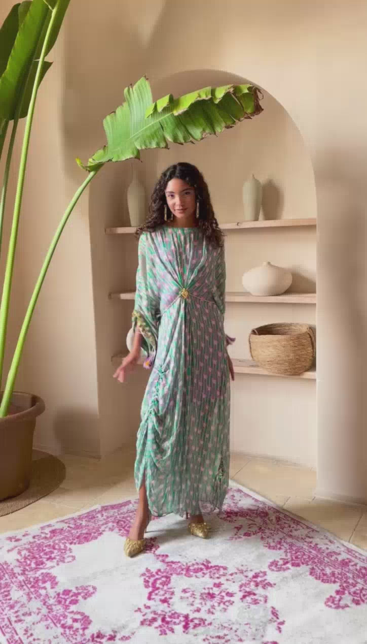 Jane Lilac Kaftan